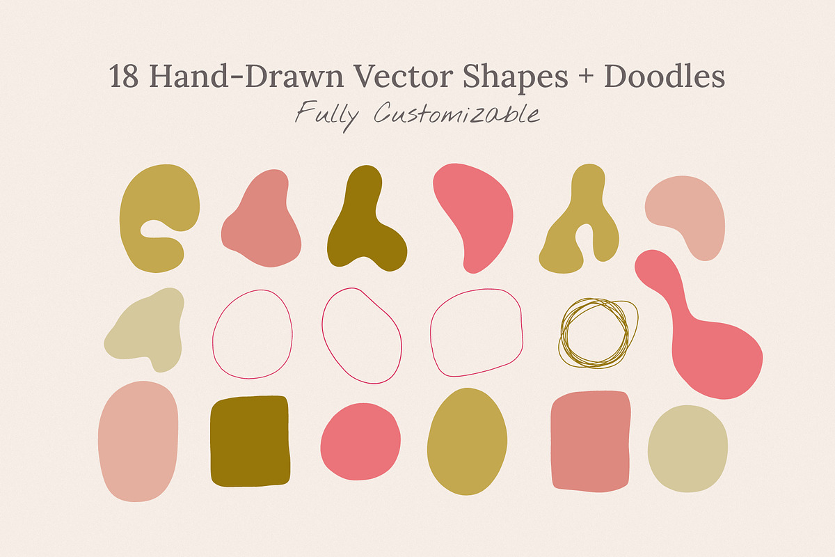 Abstract Pinterest Templates CANVA, a Social Media Template by Elissa Mae Creative (Photo 7 of 14)