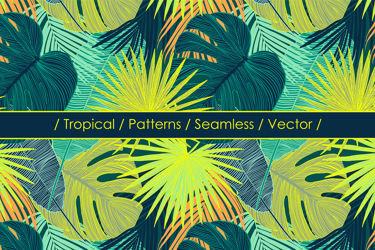 Wild Tropical Patterns, a Pattern Graphic by ANAKOTO (Photo 1 of 14)