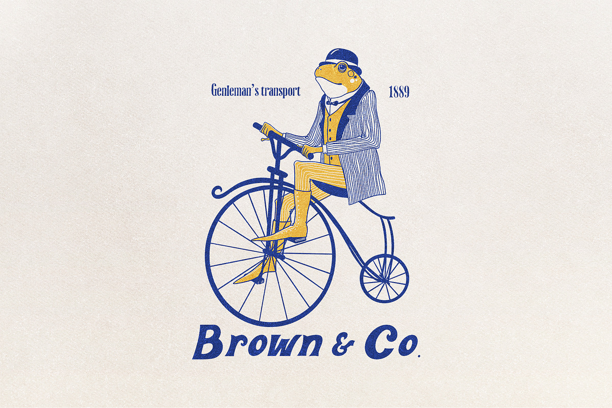 Toad Gentleman Vintage Illustrations, an Animal Illustration by ArtPavo (Photo 3 of 9)