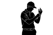 golfing swing silhouettes showcasing, an Illustration by Amazin_art (Thumbnail 20 of 31)