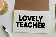School Notes, a Script Font by FreshTypeINK (Thumbnail 3 of 8)