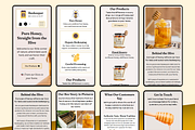 Beekeeper & Honey Webshop Template, a Wix Template by Kitteeh (Thumbnail 14 of 20)