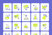 Tech and Engineering Icons Bundle, an Outline Icon by Creative Stall (Thumbnail 8 of 10)