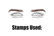Procreate Male Eye Stamps Bundle, a Brush Add-On by OneBerryCreations (Thumbnail 4 of 5)