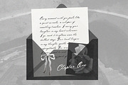 Chapter One Textured Vintage Scrip, a Script Font by AnMark (Thumbnail 7 of 12)