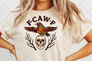 Patchwork F-Caw-F Raven PNG, an Illustration by Craft Nest (Thumbnail 4 of 6)