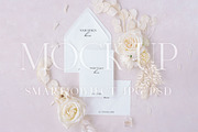 Invite card mockup - Purity 6, a Product Mockup by The Amore Vault (Thumbnail 1 of 2)