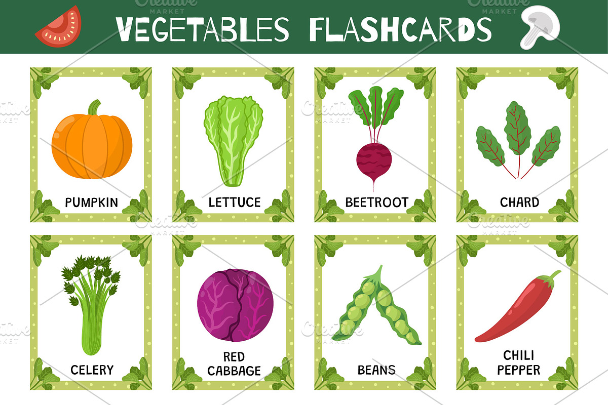 Flashcards for Kids Bundle: 570 in 1, an Education Illustration by Gulnara Sabirova (Photo 20 of 48)