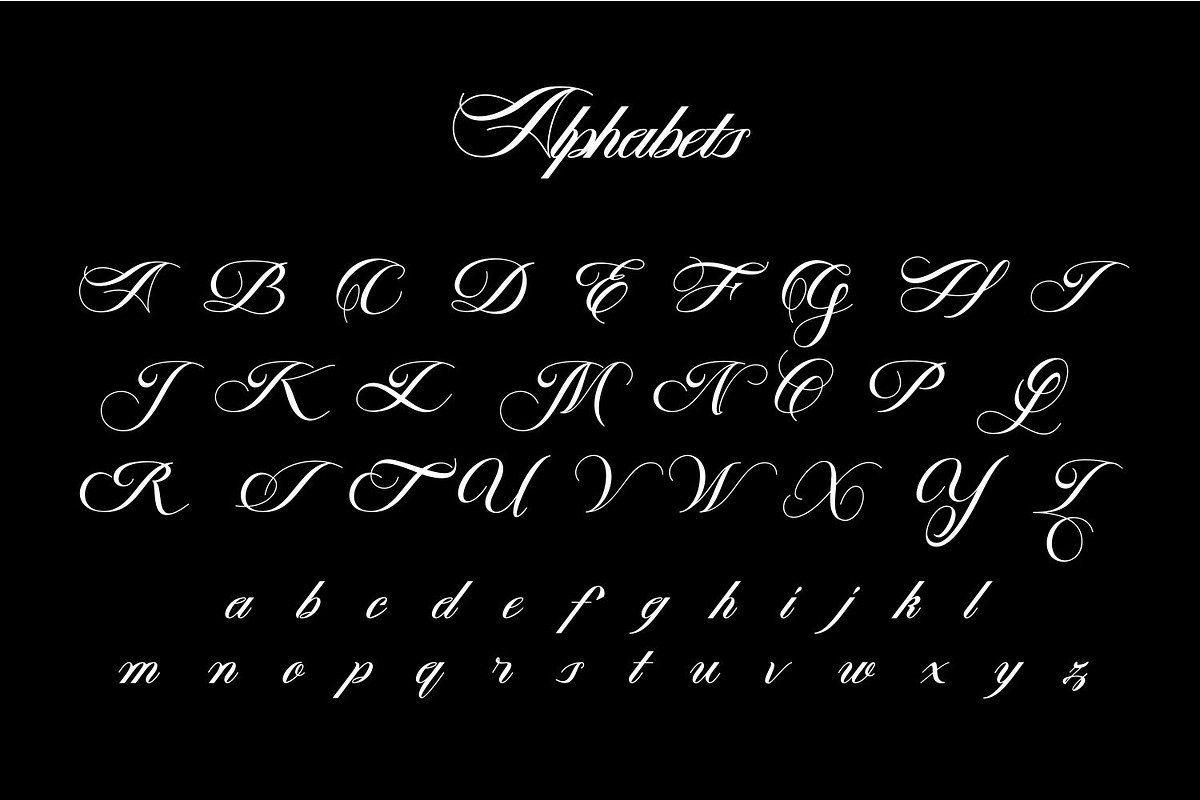 Ningrat | Script Tatoo Font, a Script Font by WhymoreArt (Photo 8 of 8)