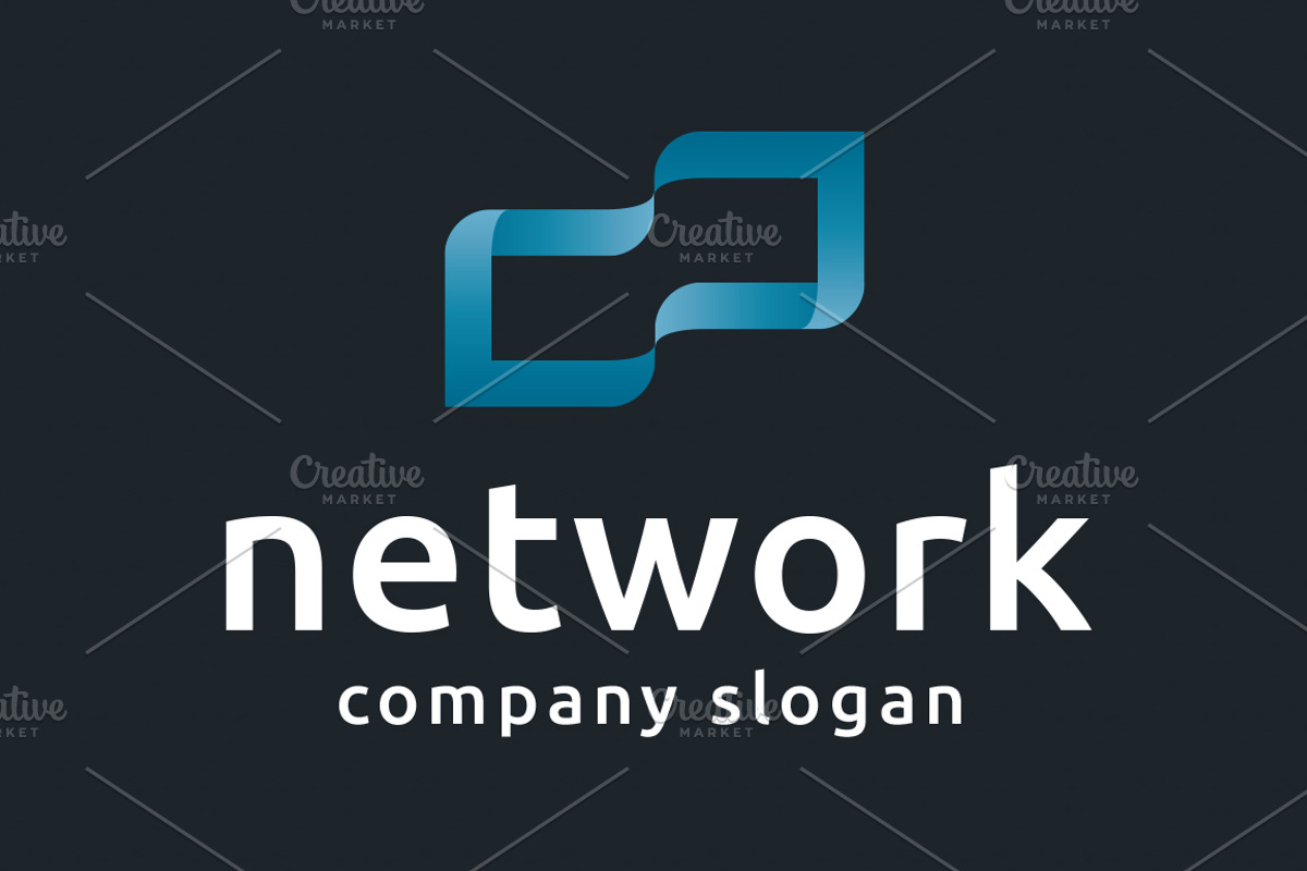Network Logo Template, a Branding & Logo Template by PixaSquare (Photo 3 of 3)