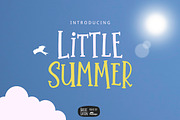 Little Summer Cute Font, a Serif Font by YandiDesigns (Thumbnail 1 of 4)