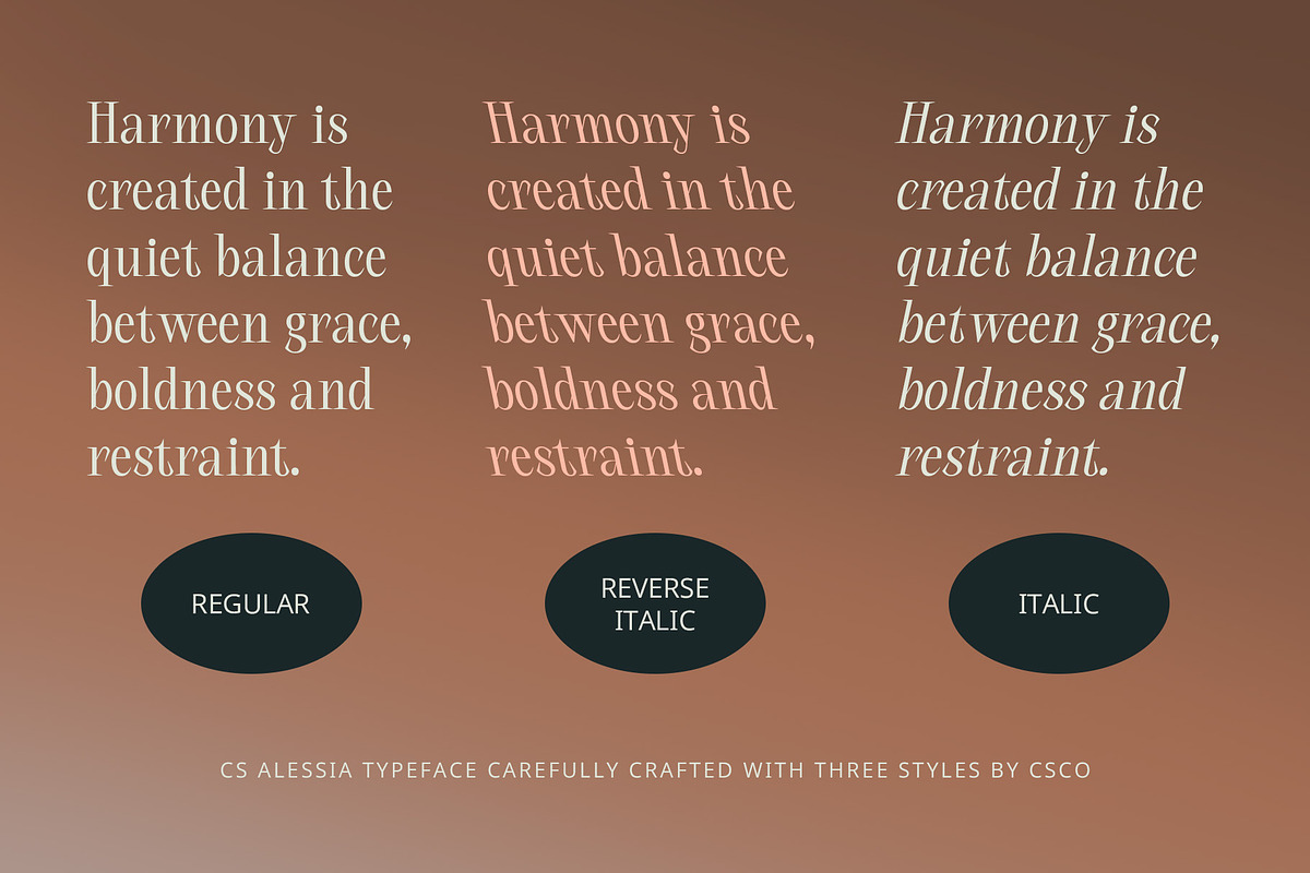 CS Alessia – Elegant Font, a Serif Font by Craft Supply Co. (Photo 7 of 8)