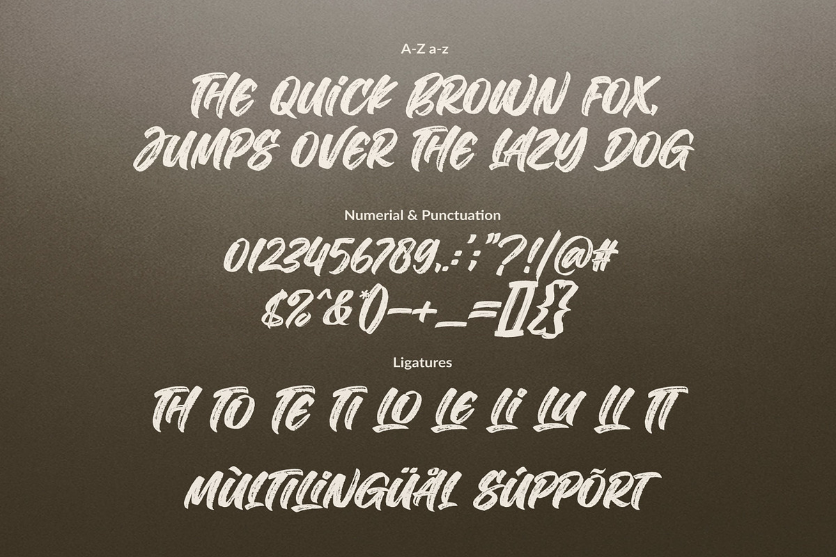 The Deliver - An Urban Brush Font, a Blackletter Font by Subectype Studio (Photo 7 of 8)