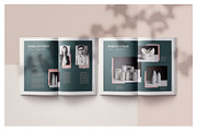 Magazine / CANVA, INDD / Brooke, a Magazine Template by Mirazz (Thumbnail 9 of 17)