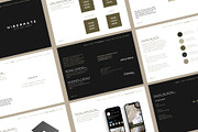 Minimal Brand Guidelines Template, a Branding & Logo Template by Naveera Aftab (Thumbnail 3 of 4)