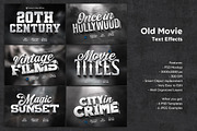 Old Movie Titles, a Layer Style Add-On by Andrew Skoch Design (Thumbnail 4 of 10)