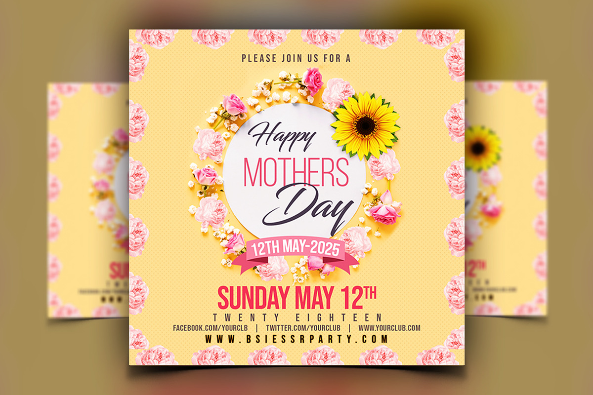 Mothers Day Flyer, a Flyer Template by AfzaalGraphics (Photo 1 of 2)