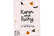 Spooky Girlie | Halloween Font, a Script Font by KA Designs (Thumbnail 6 of 10)