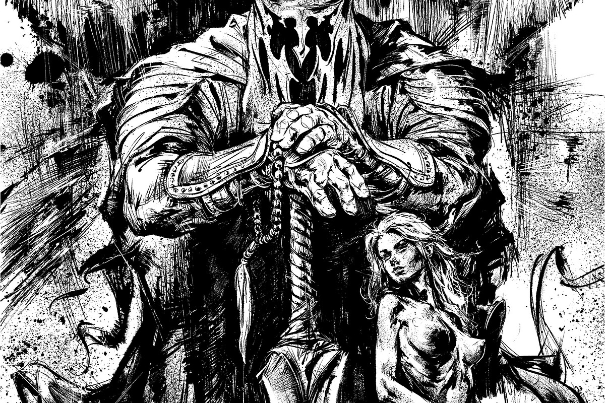 INK. 41+ Clip Studio inking brushes, a Brush Add-On by Eldar Zakirov's (Photo 13 of 17)