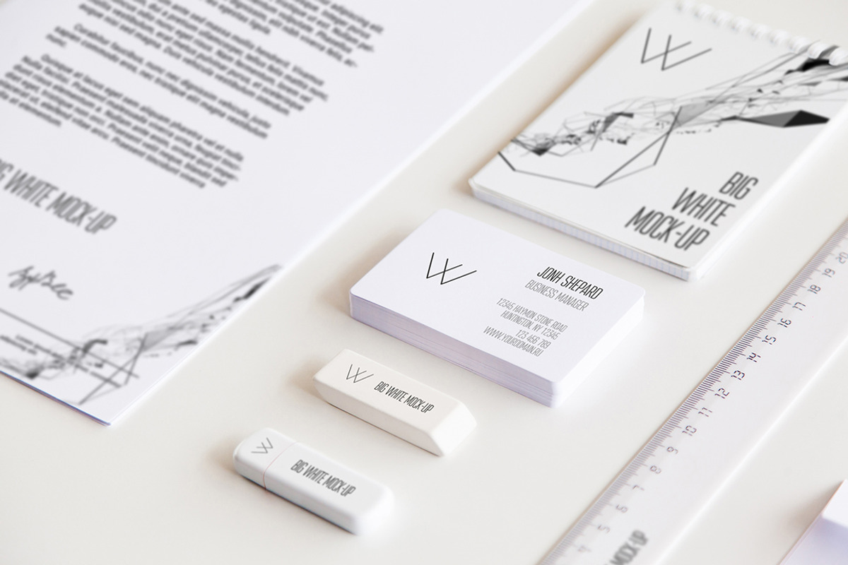 Big White Mock-Up, a Product Mockup by Freeman Studio (Photo 36 of 45)