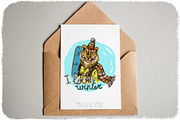 Dressed animals, an Animal Illustration by Steshnikova (Thumbnail 3 of 3)