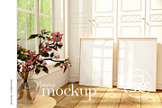 frame mockup bundle farmhouse, a Product Mockup by PinkJellyfish (Thumbnail 9 of 10)