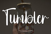 Tumbler, a Handwritten Font by FreshTypeINK (Thumbnail 1 of 8)
