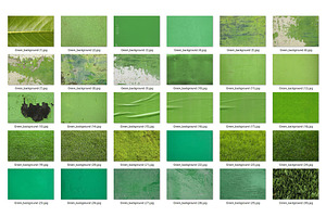 30 Green Textures