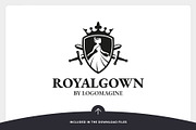 Royal Gown Logo Template, a Branding & Logo Template by LOGOMAGINE (Thumbnail 10 of 16)