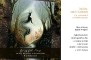 Spirits Of The Forest Illustrations, a Seasonal Illustration by The Dutch Lady Designs (Thumbnail 3 of 7)