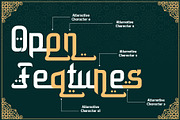 Al Kareem, a Script Font by saskaratype (Thumbnail 4 of 6)