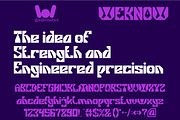 Gorilla Protocol Font, a Sans Serif Font by weknow (Thumbnail 3 of 8)