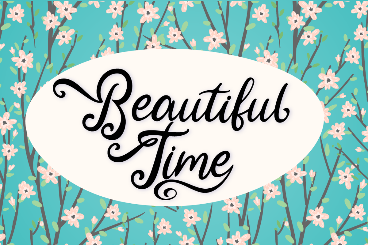 Fine Spring, a Script Font by Attype (Photo 6 of 10)