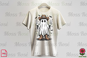Cowboy Ghost Peace Sign PNG, a Graphic by Moss Rose (Thumbnail 3 of 3)