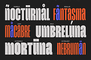GC Magnu - Inktrap Condensed, a Sans Serif Font by Glyphonic (Thumbnail 7 of 15)