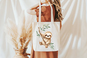 Watercolor Cute Baby Safari Animals, a Seasonal Illustration by Designworld (Thumbnail 9 of 10)