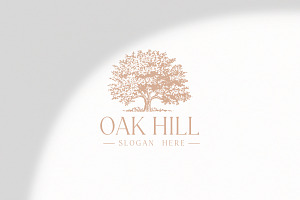 Oak Hill Logo Template