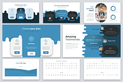 Glivy Modern Powerpoint Template, a Presentation Template by Reshapely (Thumbnail 14 of 15)