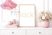 Frame Mockup Interior PSD JPG PNG, a Product Mockup by Mockup Shop (Thumbnail 2 of 2)