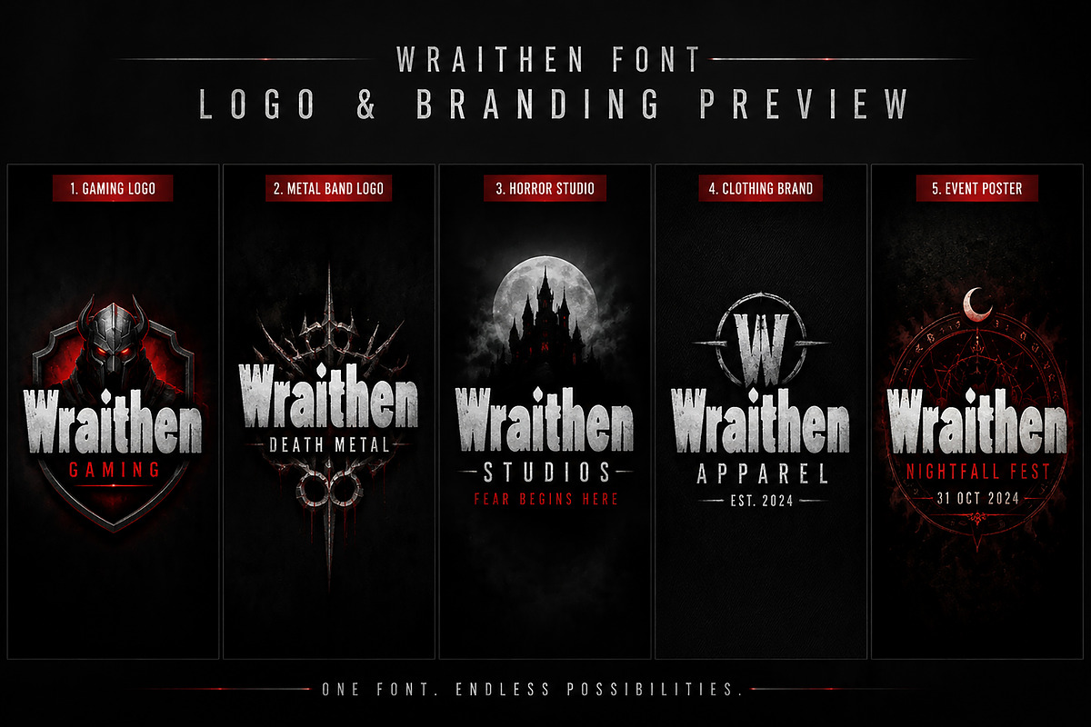 Wraithen, a Slab Serif Font by Wow Magic (Photo 4 of 4)