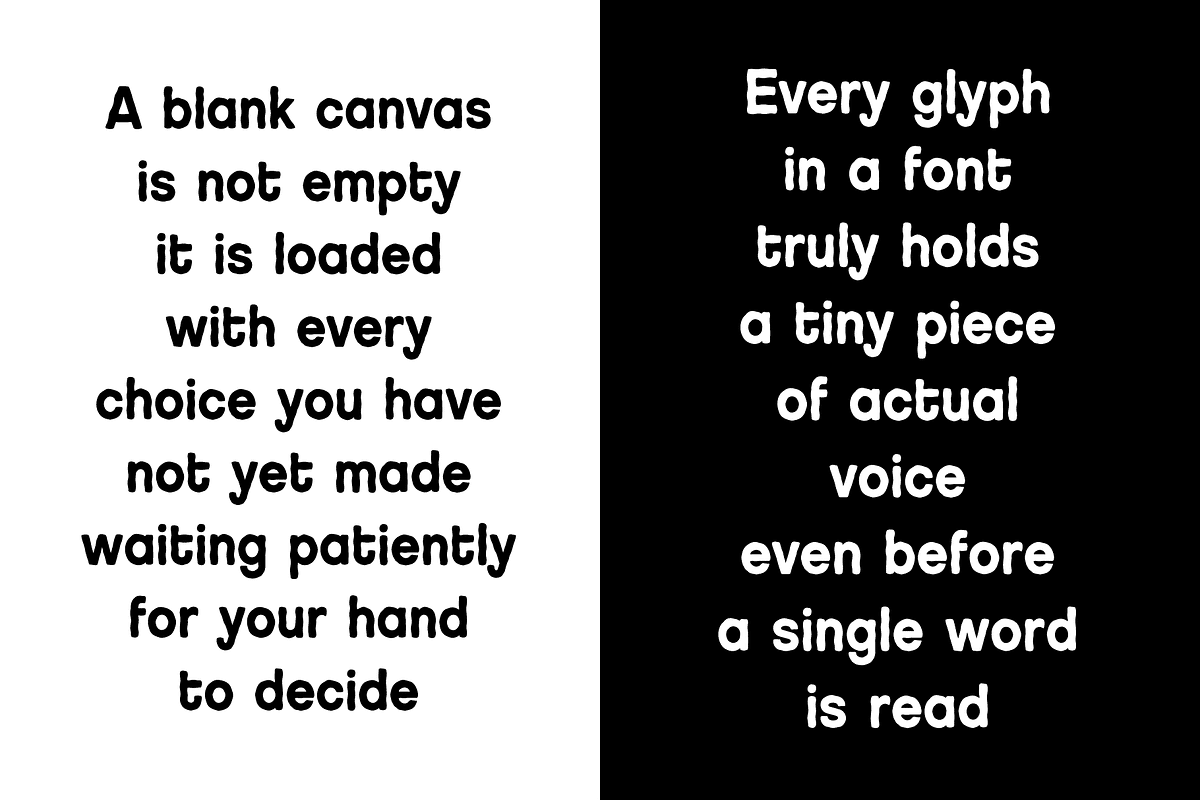 Baltufino Bold Handwritten Marker, a Handwritten Font by Letterhanna Studio (Photo 6 of 9)