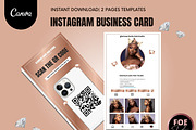 2023 Instagram Business Card, a Social Media Template by Foedesigner (Thumbnail 2 of 6)