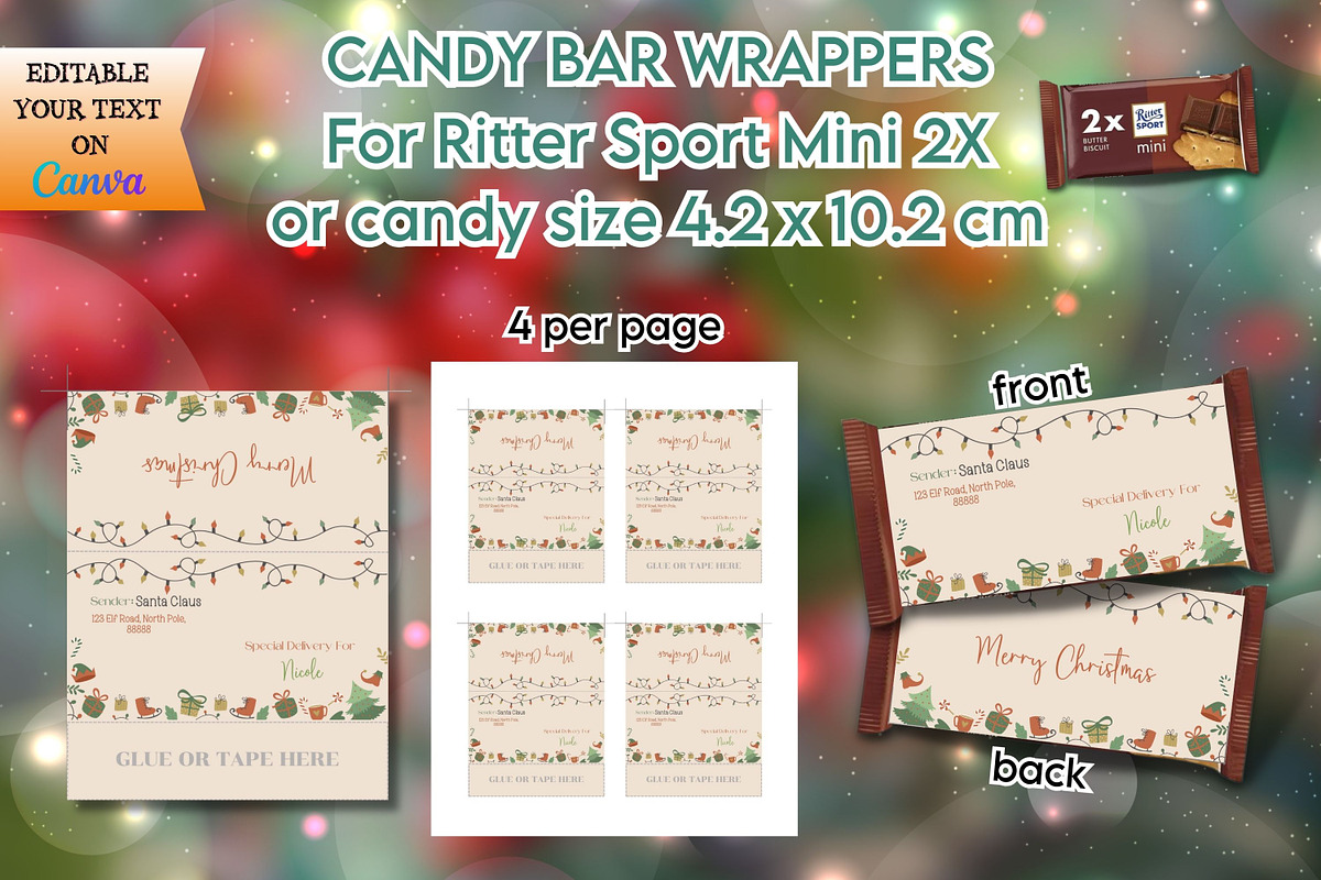 Santa Letter Bundle #13, a Print Template by Adalin Shop (Photo 8 of 14)