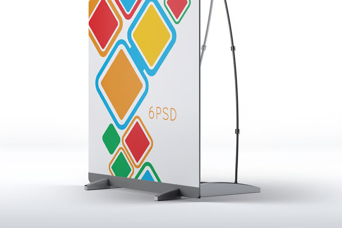 Roll Up Banner Mock-Up, an Advertising Mockup by DesignRushMarket (Photo 5 of 7)