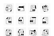 Animated File and Document Icons, an Outline Icon by Vectors Market (Thumbnail 7 of 8)