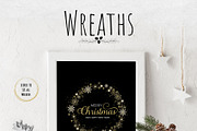Black & Gold Christmas, a Seasonal Illustration by Maggie Stilwell Design (Thumbnail 2 of 10)
