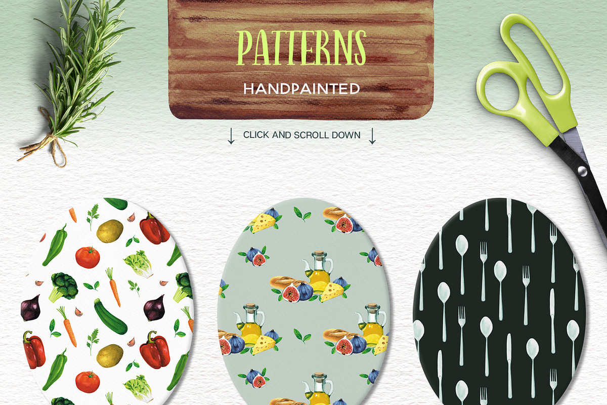The Foodie Kit - Food Illustrations, an Animal Illustration by Lisa's Balcony (Photo 9 of 12)