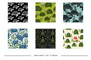 Turtle Retro Art Style Patterns, a Pattern Graphic by karenfoleyphoto (Thumbnail 5 of 10)