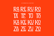Cruqtake - Tropical Font, a Sans Serif Font by QR Design Studio (Thumbnail 6 of 7)