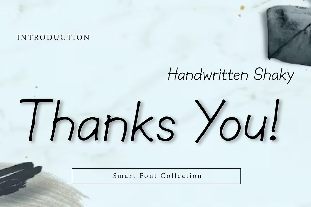 Handwritten shaky, a Handwritten Font by Wow Magic (Photo 3 of 3)